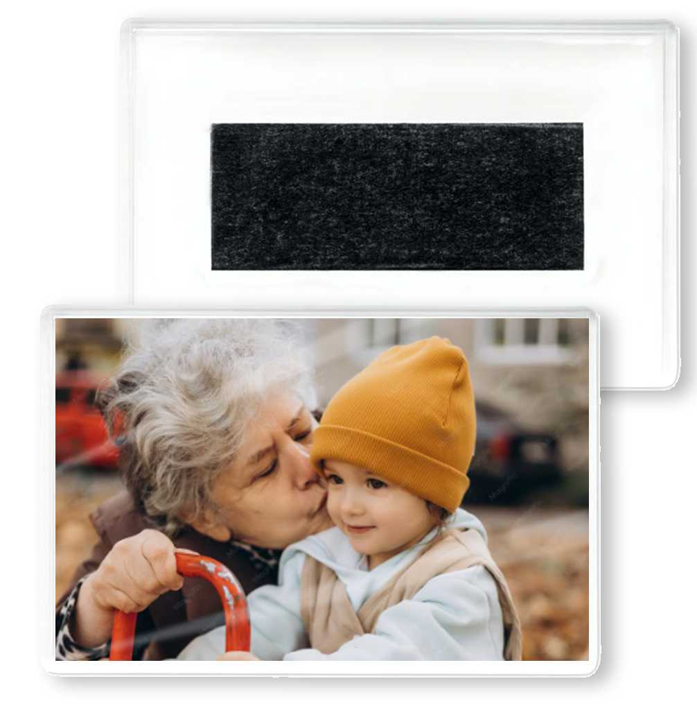 Akrylová fotomagnetka s vlastnou fotografiou