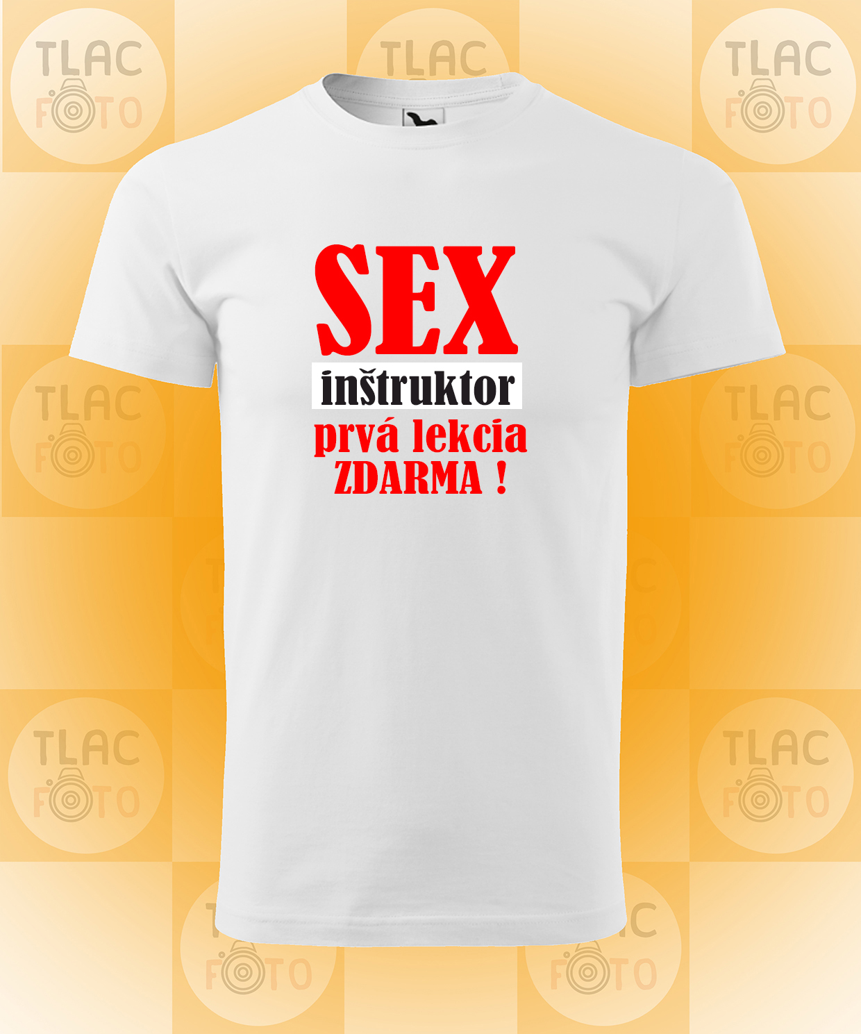 Tričko Pánske - SEX inštruktor