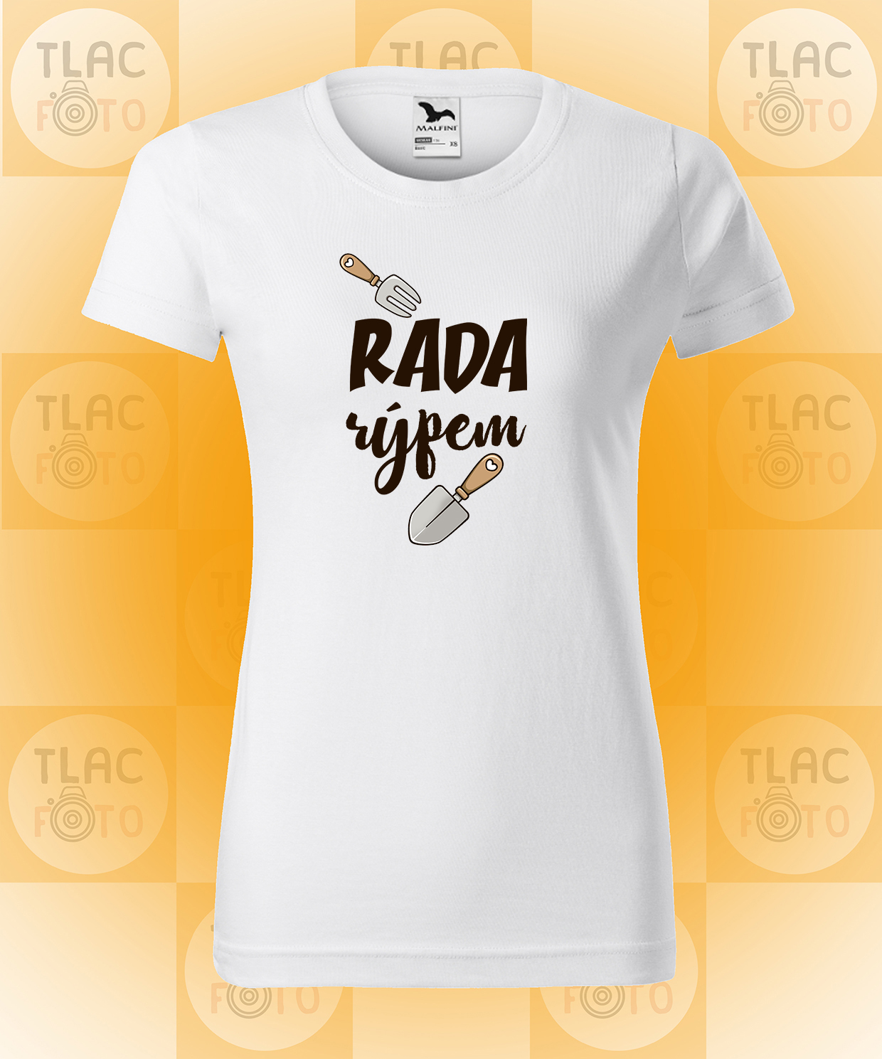 Tričko Dámske  - Pre záhradkárku - RADA RÝPEM